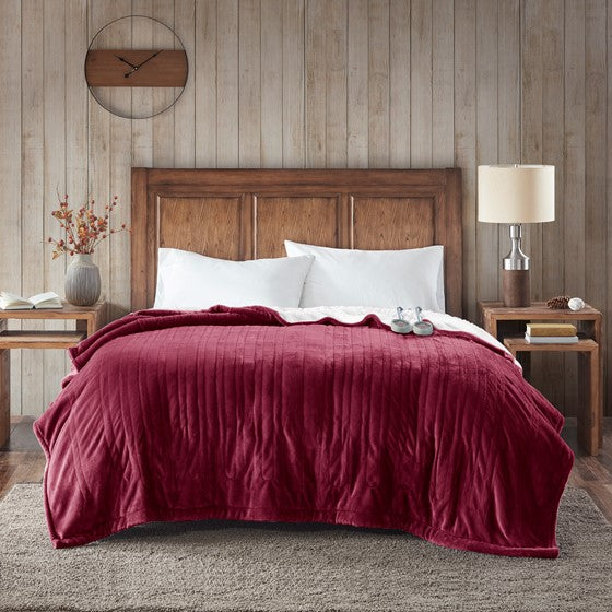 Olliix.com Heated Blankets - Blanket Garnet King