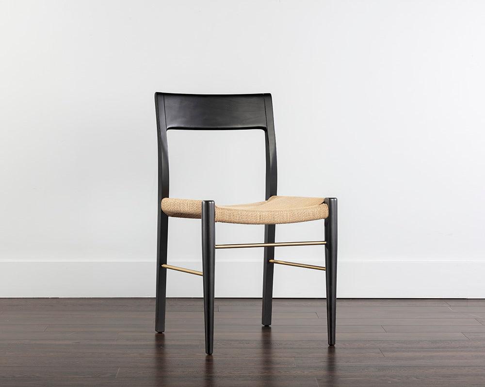 SUNPAN Dining Chairs - Bondi Dining Chair - Black (Set of 2)