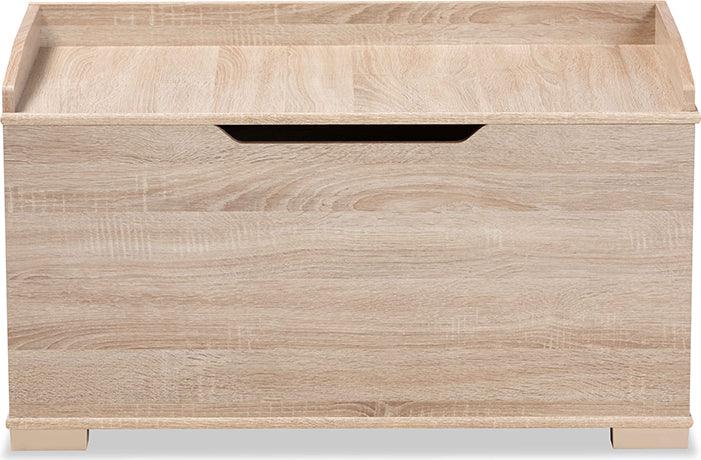 Wholesale Interiors Cat Litter Box - Mariam Oak Finished Wood Cat Litter Box Cover House