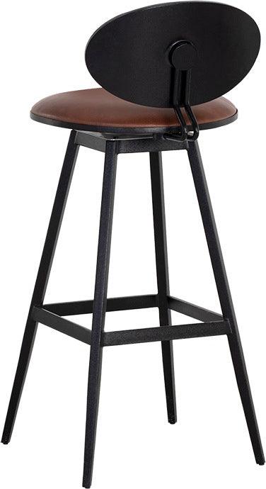 SUNPAN Barstools - Ember Swivel Barstool - Bravo Cognac