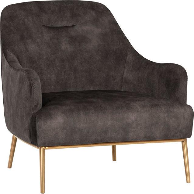 SUNPAN Accent Chairs - Cameron Lounge Chair Nono Shitake
