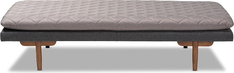 Wholesale Interiors Daybeds - Marit 71.9" Daybed Gray & Walnut