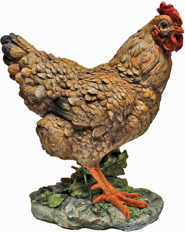 Design Toscano Trendy Gifts - Henrietta Hen Chicken Statue