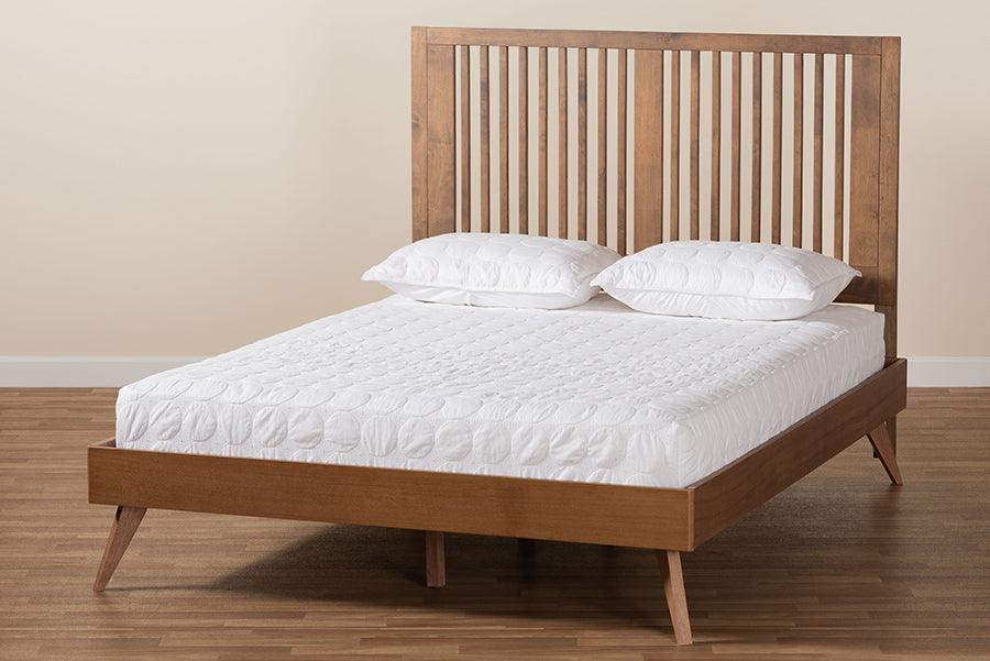 Wholesale Interiors Beds - Takeo Full Bed Ash Walnut