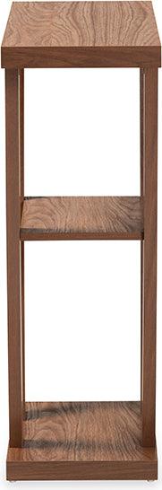 Wholesale Interiors Consoles - Boone Walnut Brown Finished Wood Console Table