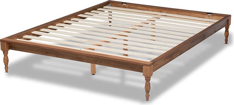Wholesale Interiors Beds - Romy King Frame Bed Ash walnut