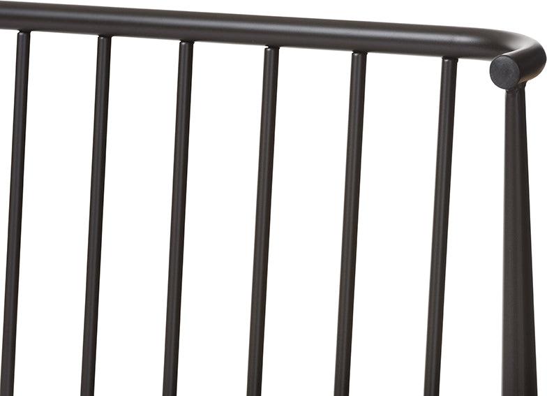 Wholesale Interiors Beds - Irvine Queen Platform Bed Black