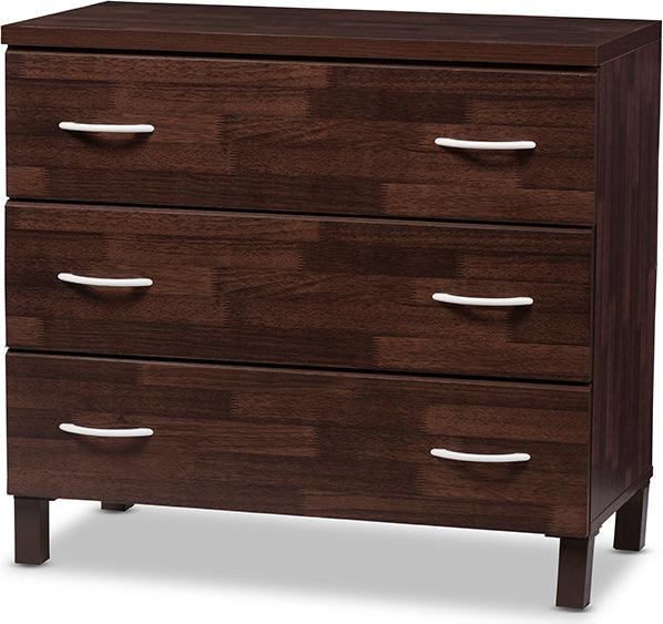 Wholesale Interiors Chest of Drawers - Maison 31.2" Chest Of Drawers Brown