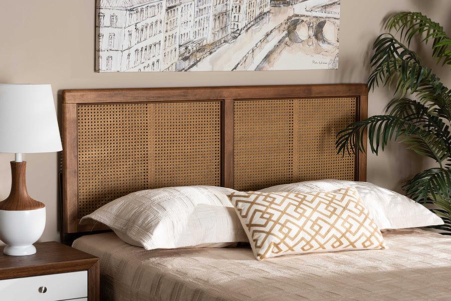 Wholesale Interiors Headboards - Gilbert King Headboard Ash Walnut