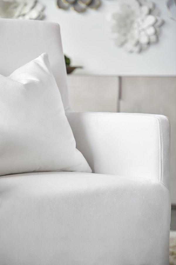 Essentials For Living Dining Chairs - Shelter Slipcover Arm Chair Natural Gray Birch