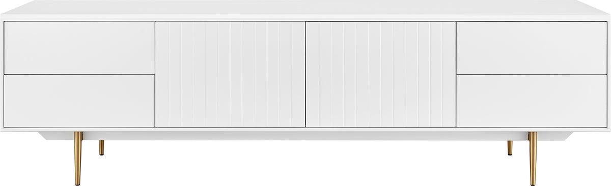 Euro Style TV & Media Units - Norna 79" Media Stand White