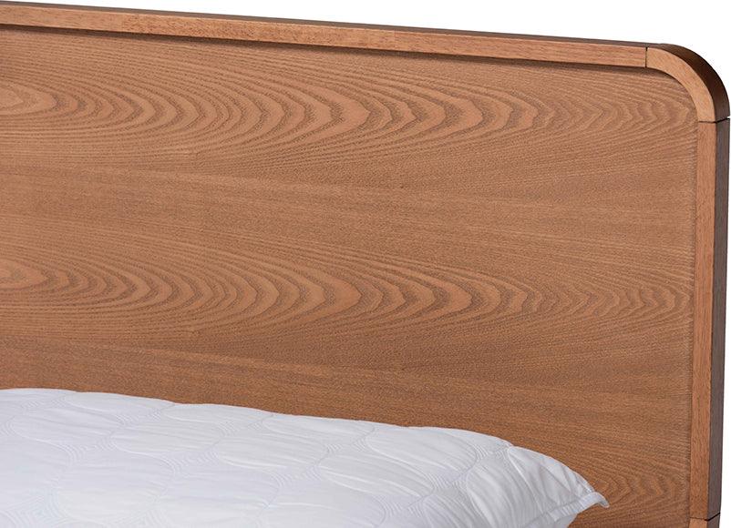 Wholesale Interiors Beds - Eleni King Storage Bed Ash Walnut