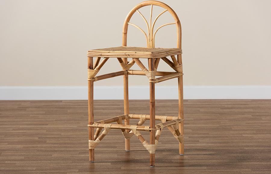 Wholesale Interiors Barstools - Seville Natural Finished Rattan Counter Stool