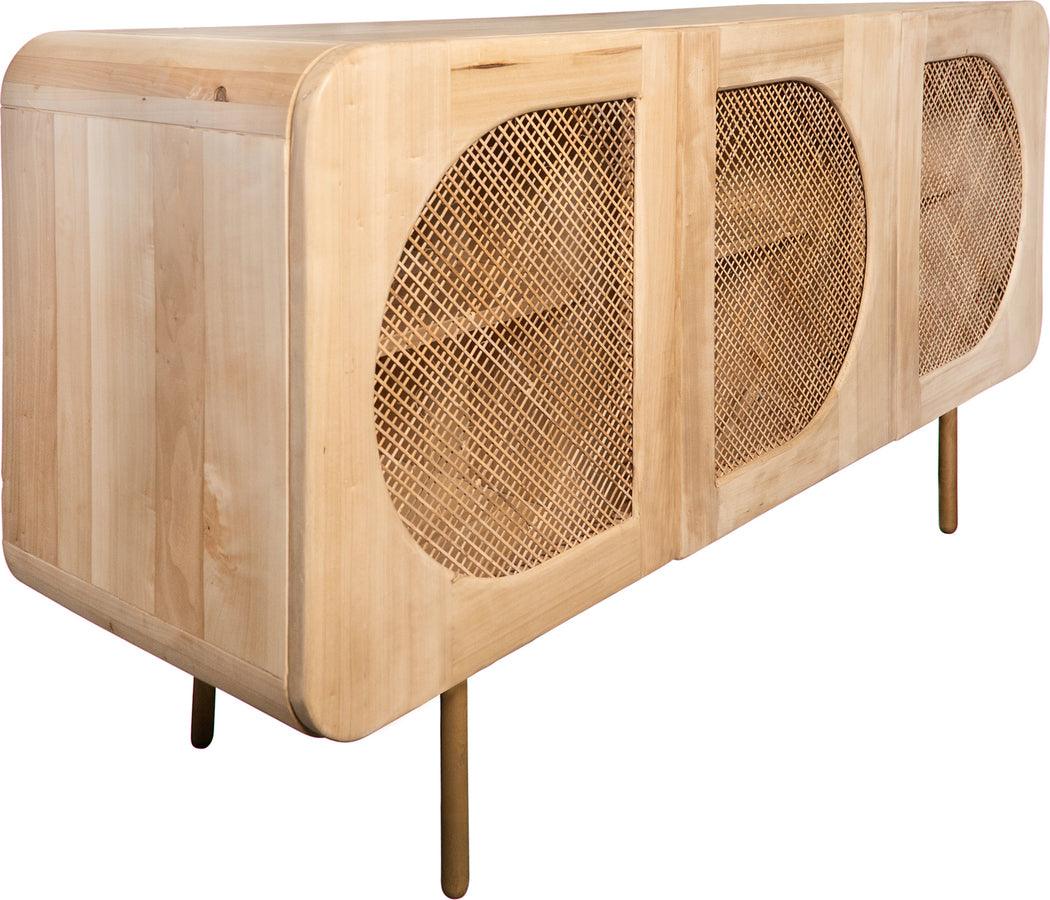 Wood 63x34 3-door Sideboard