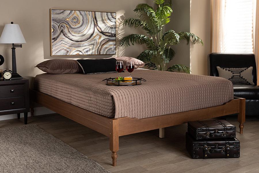Wholesale Interiors Beds - Laure Full Bed Ash Walnut