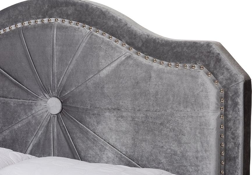 Wholesale Interiors Beds - Embla Full Bed Gray