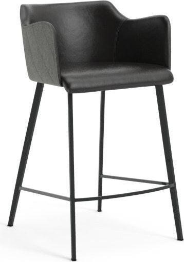 SUNPAN Barstools - Griffin Counter Stool - Town Grey / Roman Grey