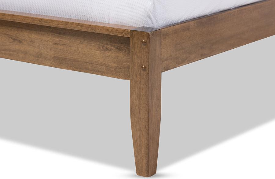 Wholesale Interiors Beds - Edeline King Bed Walnut Brown