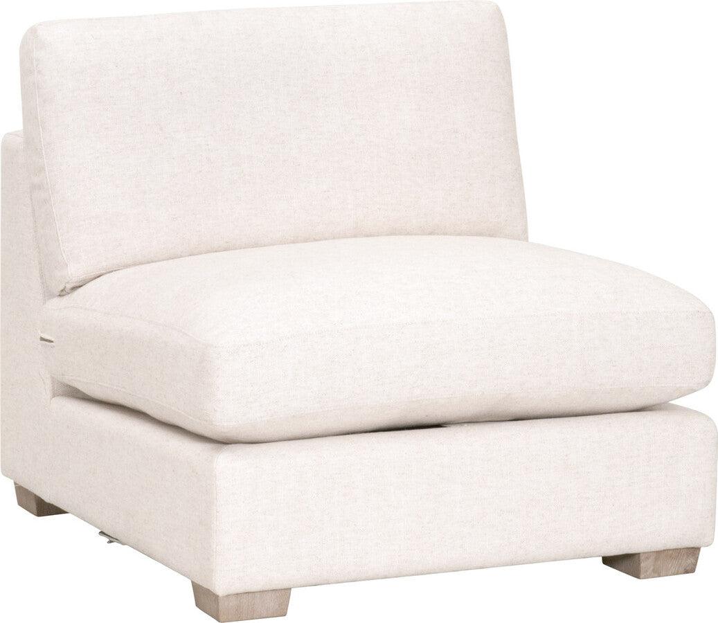 Essentials For Living Accent Chairs - Hayden Modular 1-Seat Armless Chair Natural Gray Oak 6601-1S.TXCRM/NG