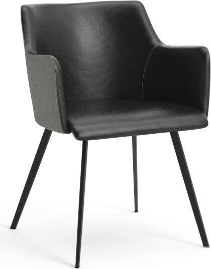 SUNPAN Dining Chairs - Griffin Dining Armchair - Town Grey / Roman Grey