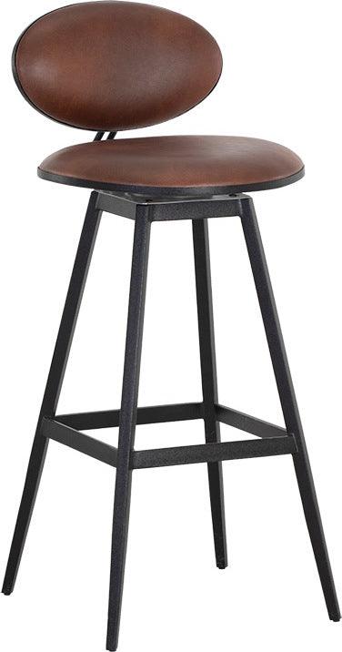 SUNPAN Barstools - Ember Swivel Barstool - Bravo Cognac