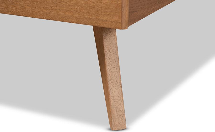 Wholesale Interiors Beds - Emiko Full Bed Walnut Brown