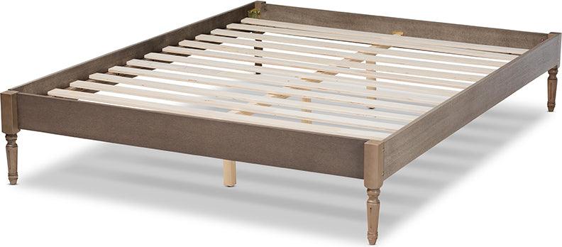 Wholesale Interiors Beds - Colette Full Bed Weathered Gray