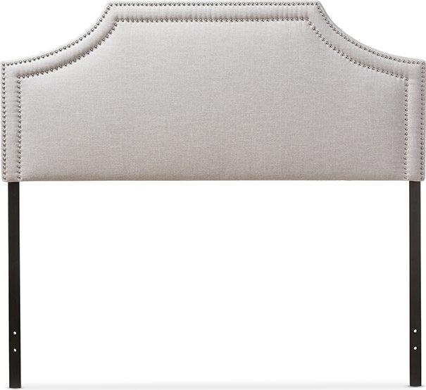 Wholesale Interiors Headboards - Avignon King Headboard Grayish Beige