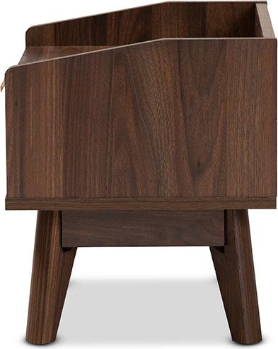 Wholesale Interiors Nightstands & Side Tables - Lena Nightstand Walnut