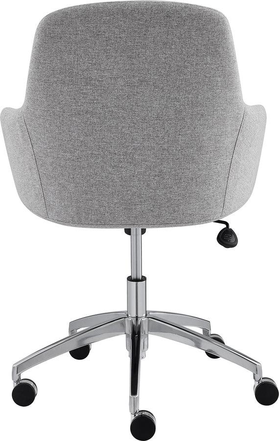 Euro Style Task Chairs - Minna Office Chair Light Gray
