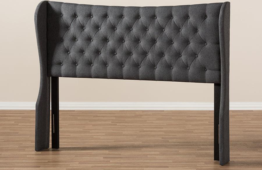 Wholesale Interiors Headboards - Cadence Queen Headboard Dark Gray