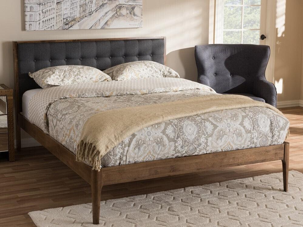 Wholesale Interiors Beds - Jupiter Queen Bed Gray