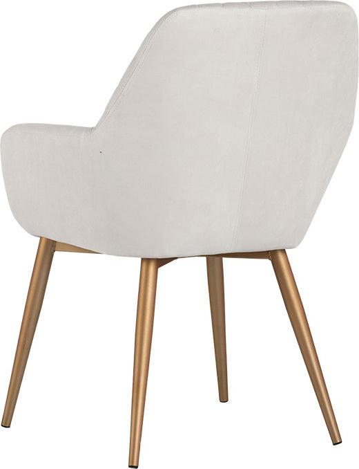 SUNPAN Dining Chairs - Jayna Dining Armchair - Champagne Gold - Antonio Linen