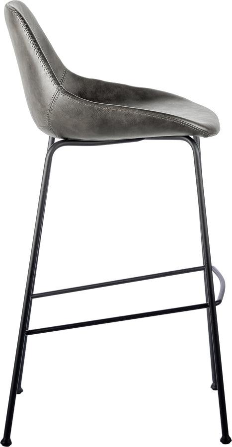Euro Style Barstools - Corinna Bar Stool in Dark Gray - Set of 2