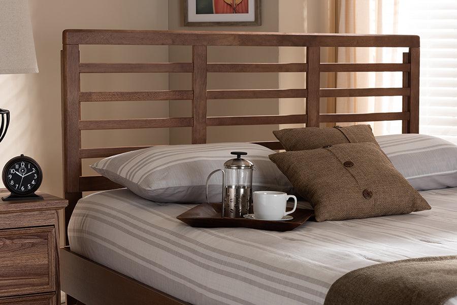 Wholesale Interiors Headboards - Salome King Headboard Ash Walnut