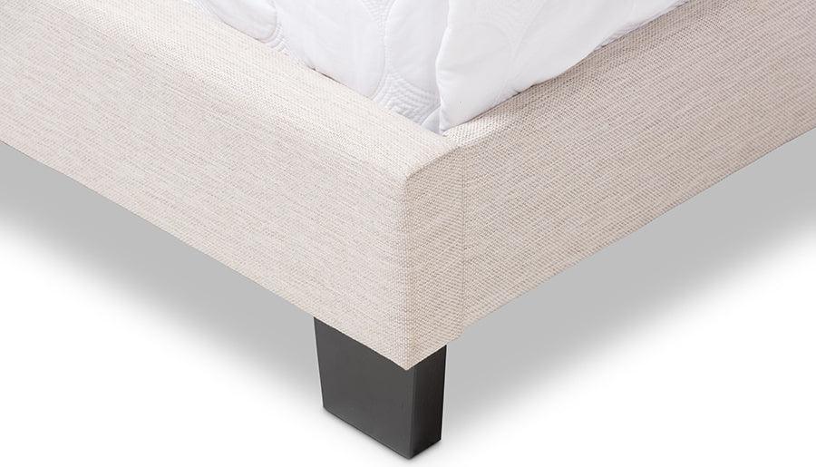 Wholesale Interiors Beds - Hampton Full Bed Light Beige