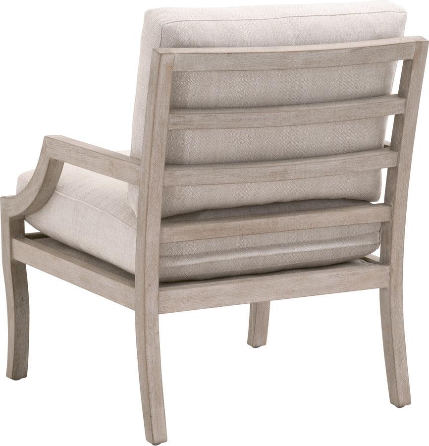 Essentials For Living Accent Chairs - Stratton Club Chair Natural Gray