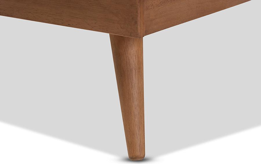 Wholesale Interiors Beds - Karine King Frame Bed Ash Walnut