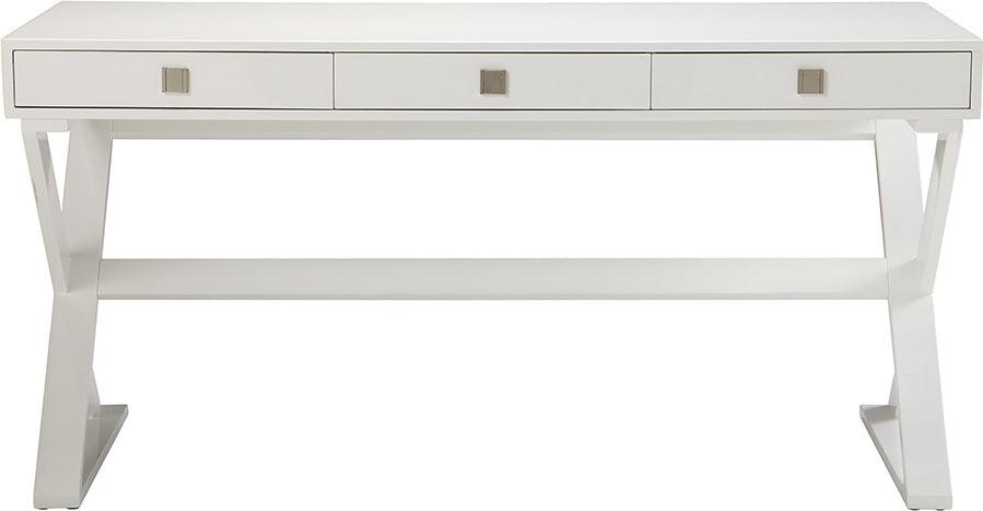 SUNPAN Desks - Emilio Desk White Wood