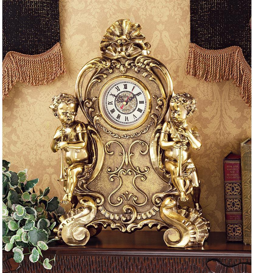 Design Toscano Clocks - Saint Remy Cherub Clock