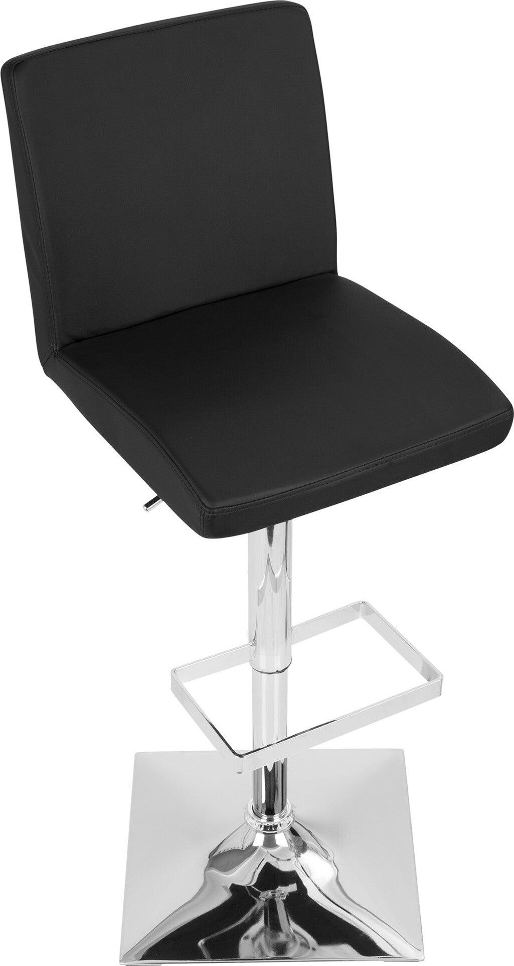 Lumisource Barstools - Captain Barstool Black