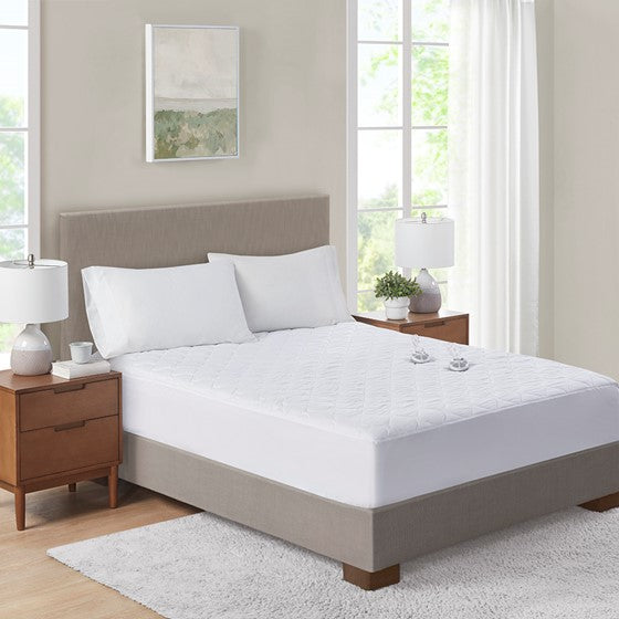 Olliix.com Mattress Pads - Mattress Pad White Twin