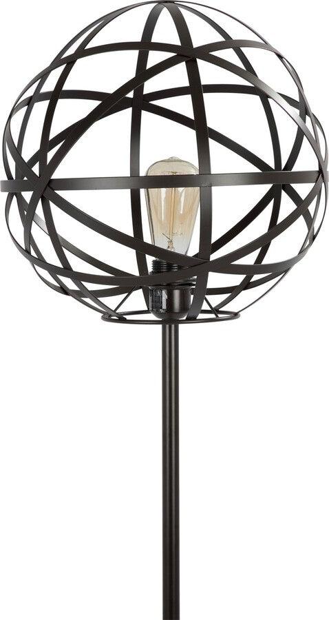 Lumisource Floor Lamps - Linx Industrial Floor Lamp in Antique
