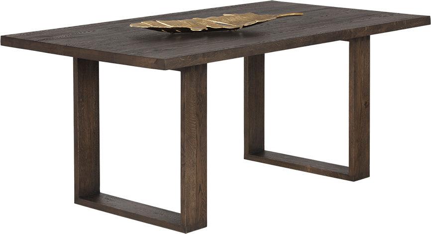SUNPAN Dining Tables - Thanus Dining Table - Brown Oak - 72" Brown