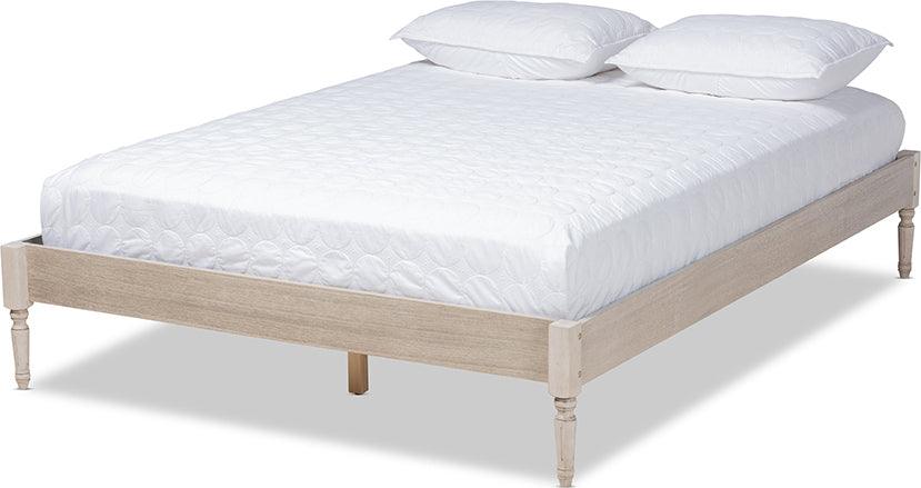 Wholesale Interiors Beds - Colette Full Bed Antique White