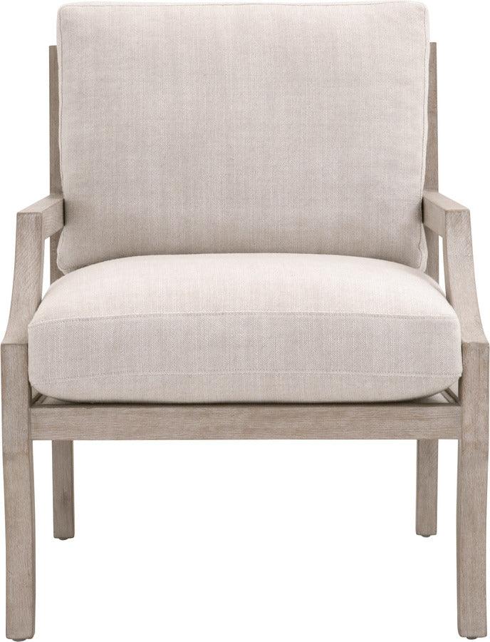 Essentials For Living Accent Chairs - Stratton Club Chair Natural Gray