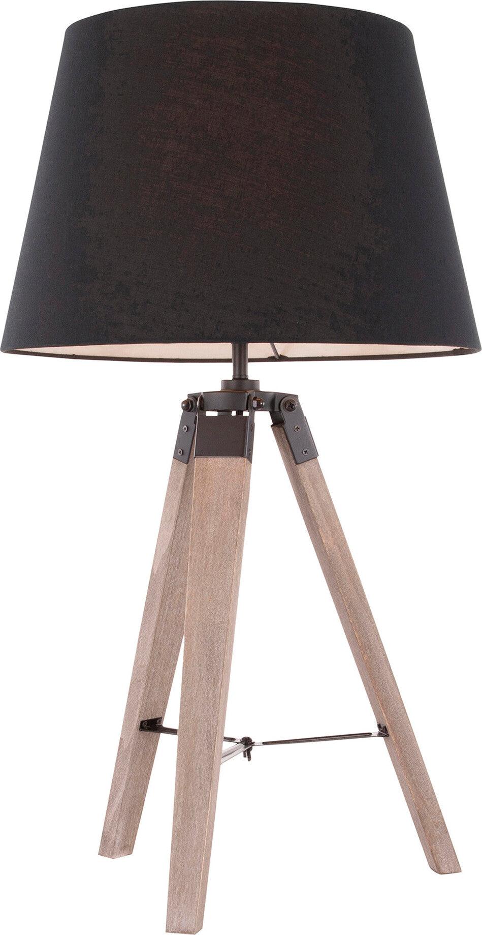 Lumisource Table Lamps - Compass Table Lamp Gray Washed & Black