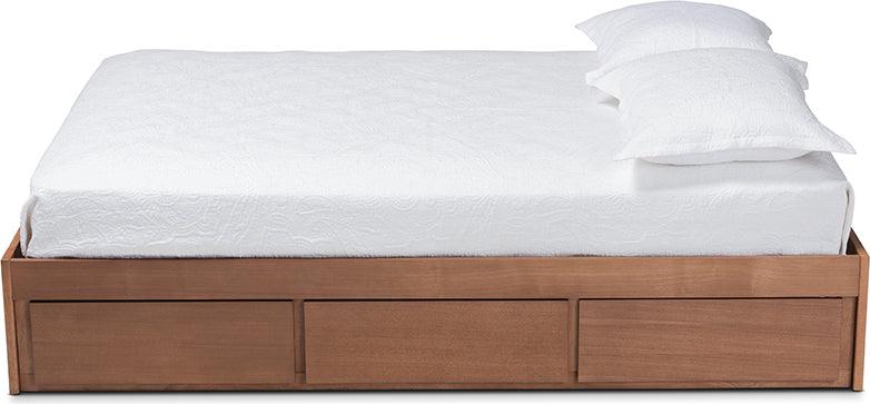 Wholesale Interiors Beds - Wren Full Storage Bed Walnut