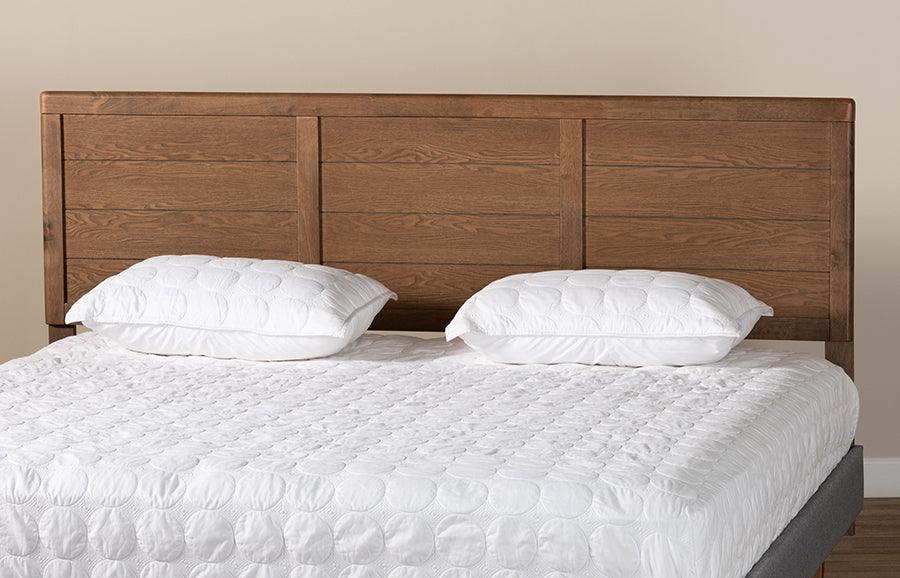 Wholesale Interiors Headboards - Seren King Headboard Ash Walnut