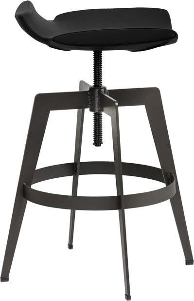 SUNPAN Barstools - Bancroft Adjustable Stool - Onyx